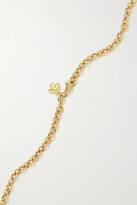 Thumbnail for your product : Carolina Bucci Cuore Florentine 18-karat Gold Diamond Necklace - One size
