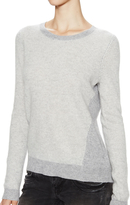 Thumbnail for your product : White + Warren Cashmere Tuck Stitch Crewneck Sweater