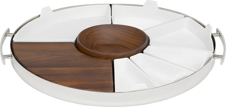 Christofle Mood Party round tray (40cm)