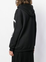 Thumbnail for your product : Valentino VLOGO zip-front hoodie
