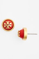 Thumbnail for your product : Tory Burch 'Melodie' Logo Stud Earrings