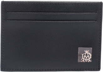 Dunhill Black Leather Card Holder
