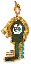 Thumbnail for your product : Coomi Antiquity Bronze Roman Lion Key Pendant with Diamonds
