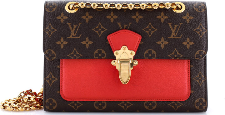 Louis Vuitton Victoire Handbag Monogram Canvas and Leather