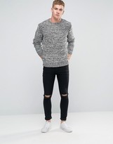 Thumbnail for your product : Religion Sweater With Ribbed Arm Detail