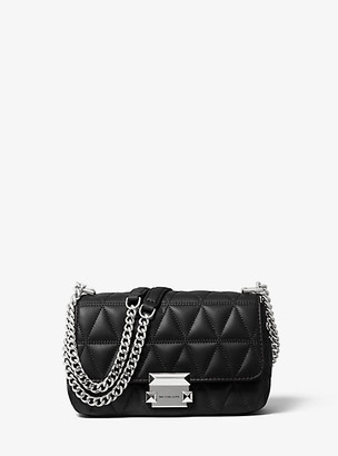 Michael Kors Sloan Small Quilted-Leather Crossbody