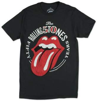 Bravado The Rolling Stones - 50 Years Tongue T-Shirt Size L