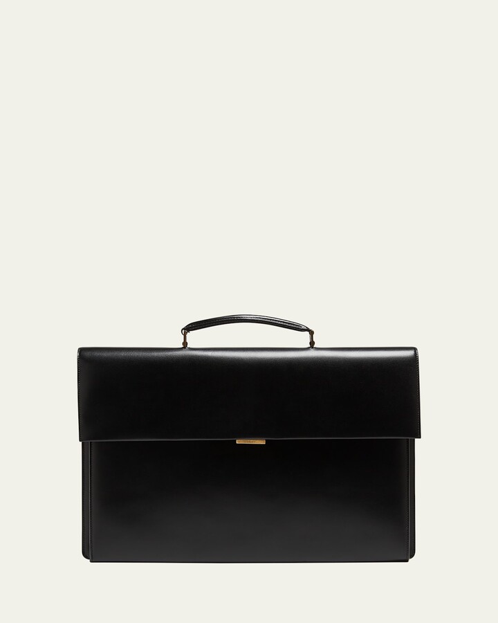 Men's Smooth Leather Briefcase