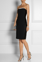 Thumbnail for your product : Stella McCartney Azelia satin-trimmed stretch-cady dress