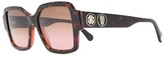 Thumbnail for your product : Roberto Cavalli Oversized Tortoiseshell Sunglasses