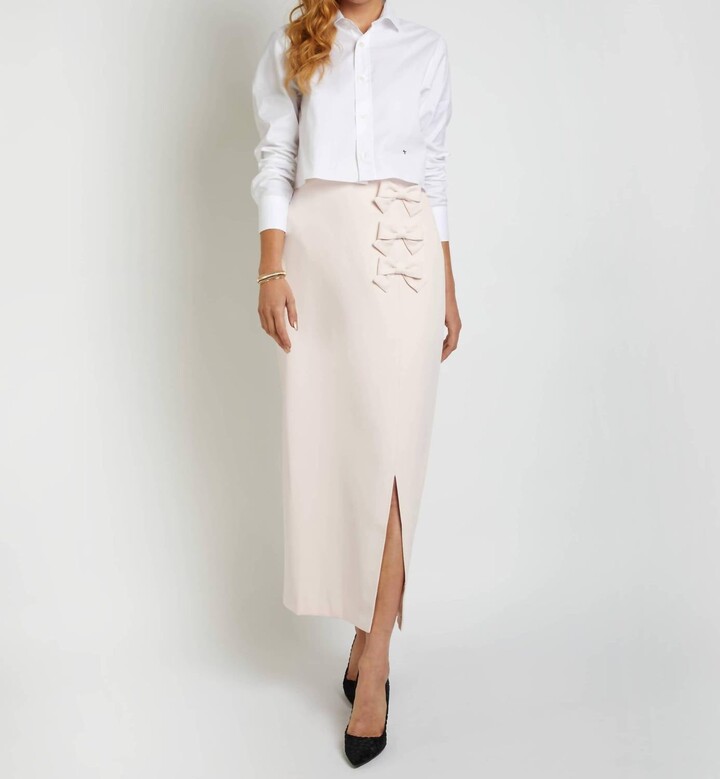 Joyce met Rachie La Vanessa Skirt In Pink