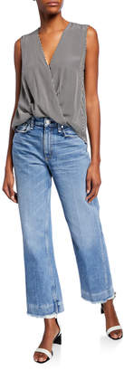 Rag & Bone Ruth Super High-Rise Straight Cropped Jeans