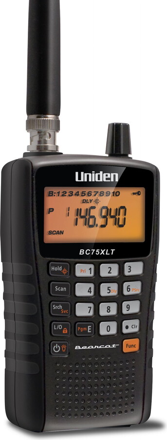 Uniden BC75XLT 300Channel Handheld Scanner