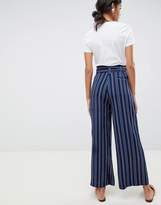 Thumbnail for your product : Oasis wide leg pants in stripe