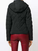 Thumbnail for your product : Armani Jeans contrast stripe puffer jacket