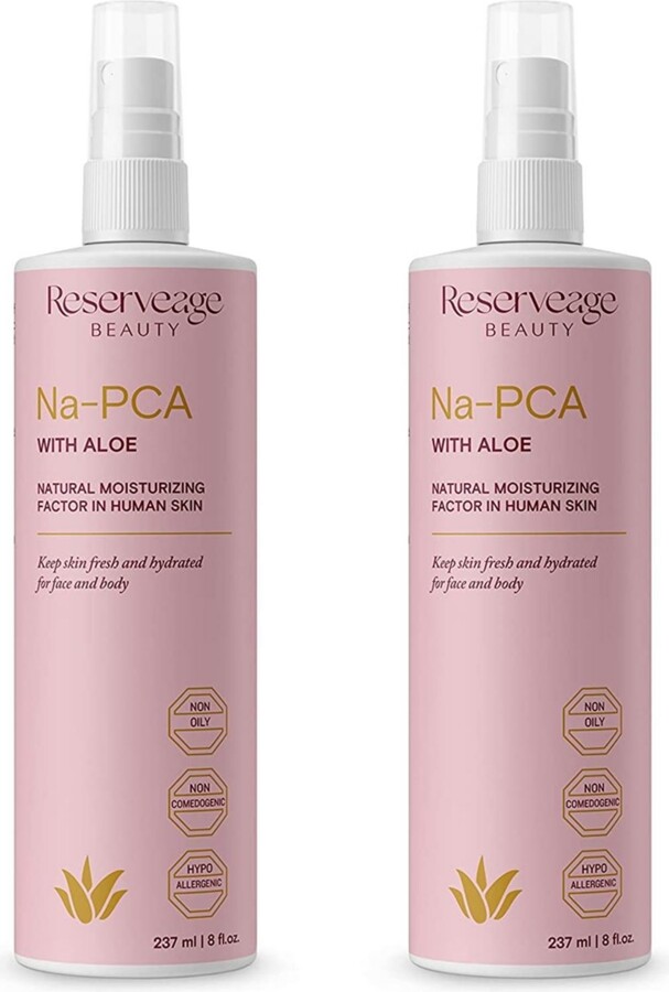 Reserveage Na-pca Spray with Aloe Vera - Moisturizing Body Lotion for Dry Skin - Anti Aging Face Moisturizer for Women and Men - with Aloe Vera & Euca