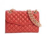 Thumbnail for your product : Rebecca Minkoff scarlet quilted leather studded detail 'Mini Affair' shoulder bag