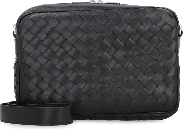 Bottega Veneta Leather Camera Bag