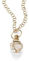Thumbnail for your product : Temple St. Clair Tree of Life Rock Crystal, Diamond & 18K Yellow Gold Medium Vine Amulet