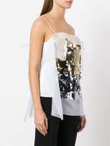 Thumbnail for your product : Christopher Kane sequin panel top