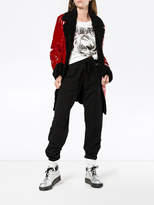 Thumbnail for your product : Christopher Kane Patent Leather Coat With Shearling Lining