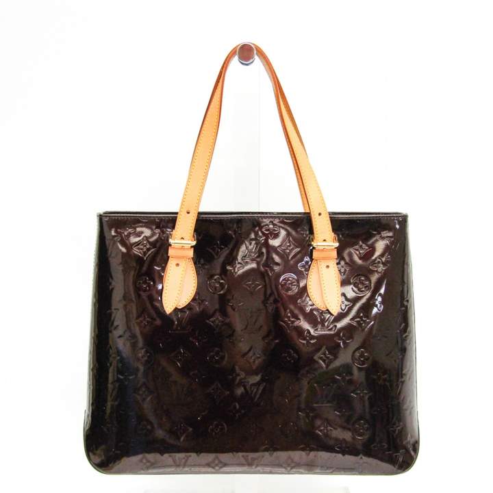 louis vuitton burgundy patent leather bag