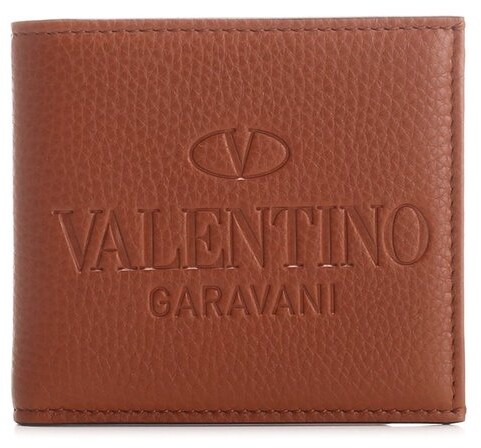 Valentino Logo Embossed Bifold Wallet - ShopStyle