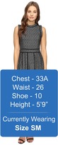 Thumbnail for your product : Adelyn Rae Fit and Flare Dress with Black Trim