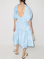 Thumbnail for your product : Cecilie Bahnsen Blue Lara Tiered Gown