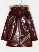 Thumbnail for your product : Lapin House furry trim jacket
