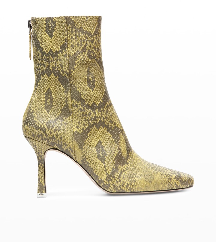 black suede studio booties