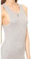 Thumbnail for your product : James Perse Cashmere Rib Tank Dress