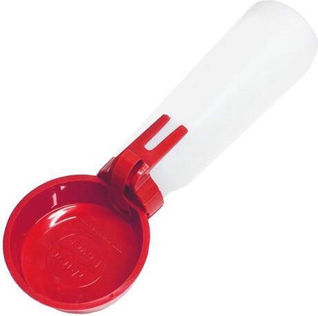 Water Rover Regular 4-Inch Bowl and 15-Ounce Bottle, Red