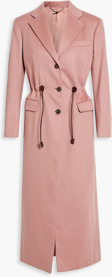 Pink Cashmere Coat | Shop The Largest Collection | ShopStyle