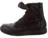 Thumbnail for your product : Kris Van Assche High-Top Round-Toe Sneakers
