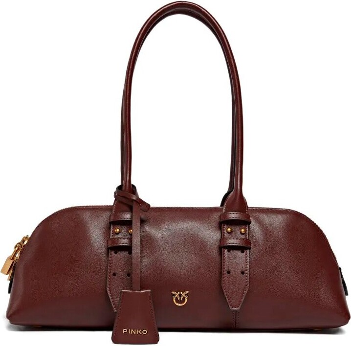 Pinko Big Bowling Bag `Horizontal`