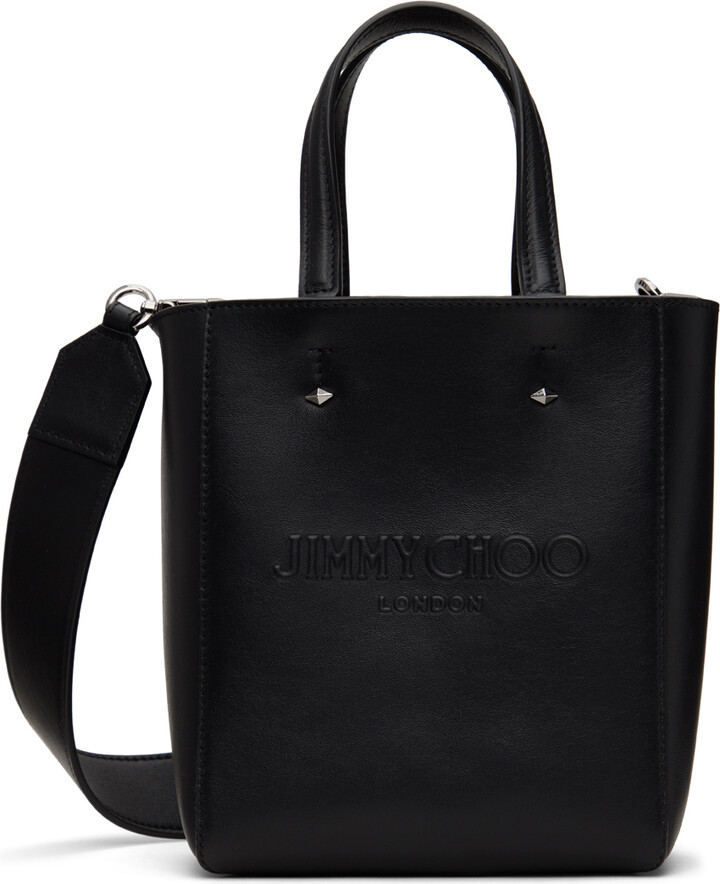 Jimmy Choo Black Lenny North-South Tote ShopStyle Shoulder Bags