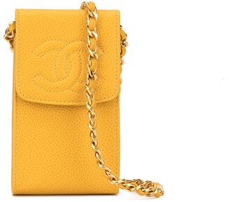Chanel Jelly Logo Tote - Yellow Shoulder Bags, Handbags - CHA896559