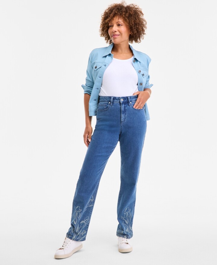 Style Co Petite High-Rise Skinny Jeans, Created for