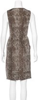 Thumbnail for your product : Saint Laurent Printed Sheath Dress