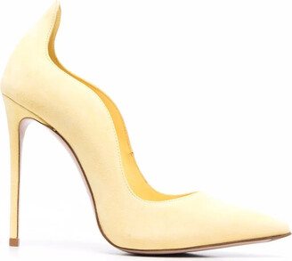 cute yellow pumps