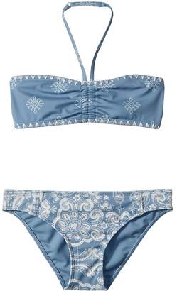 Roxy Kids Nautical Summer Bandeau Set Girl's Swimwear Sets