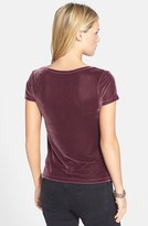 Thumbnail for your product : Frenchi Velour Baby Tee (Juniors)