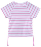 Thumbnail for your product : Snapper Rock Pink Striped UPF 50+ Rash Top