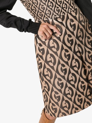Gucci G Rhombus logo-print dress