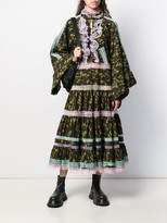 Thumbnail for your product : Natasha Zinko Camouflage-Print Ruffle Dress