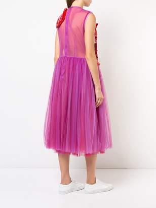 Comme des Garcons sequinned tulle midi dress