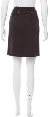 Prada Belted Mini Skirt