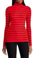 Thumbnail for your product : Lauren Ralph Lauren Striped Turtleneck Sweater