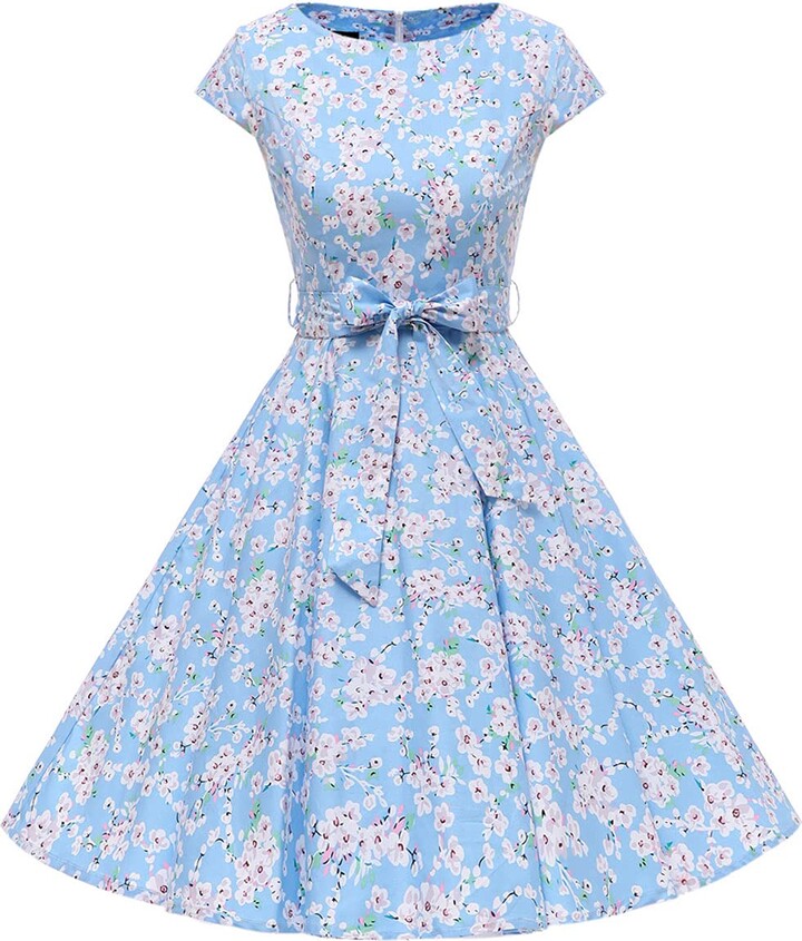 Odizli 1950s Dresses for Women UK 1940s Vintage 50s Style Audrey